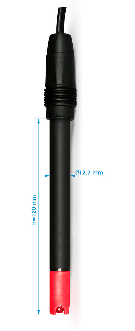 CA668 pH sensor-for Sludge, Viscous Fluids, Protein, Hydrogen sulfide media